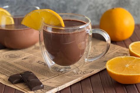 portakallı sıcak çikolata